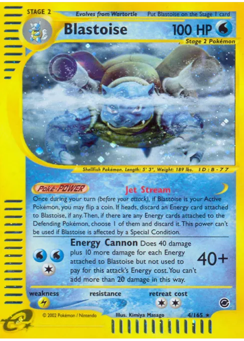 Blastoise - Reverse Holo