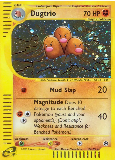 Dugtrio - Reverse Holo