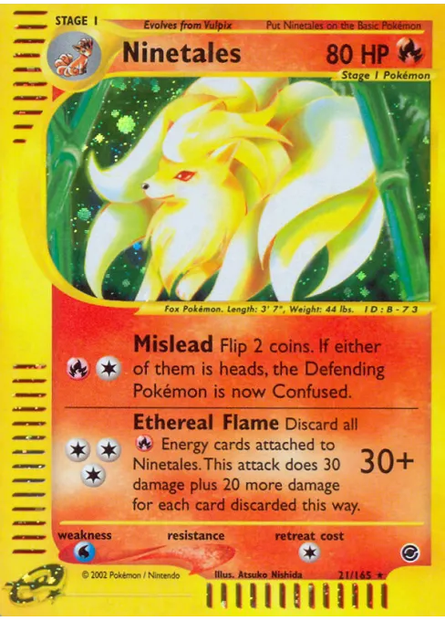 Ninetales - Reverse Holo