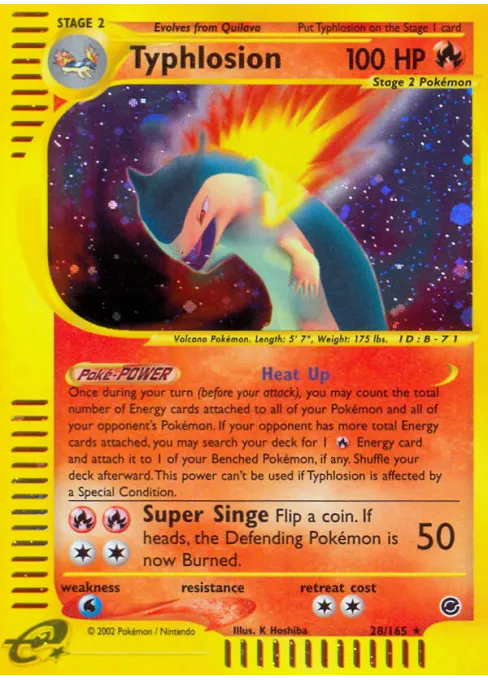 Typhlosion - Reverse Holo
