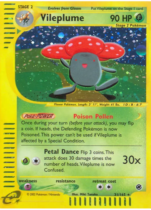 Vileplume - Reverse Holo