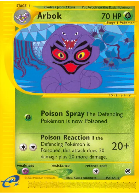 Arbok - Reverse Holo