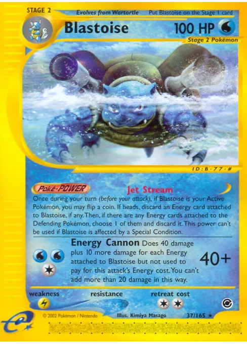 Blastoise - Reverse Holo