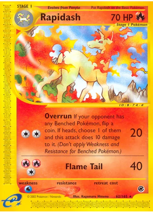 Rapidash - Reverse Holo