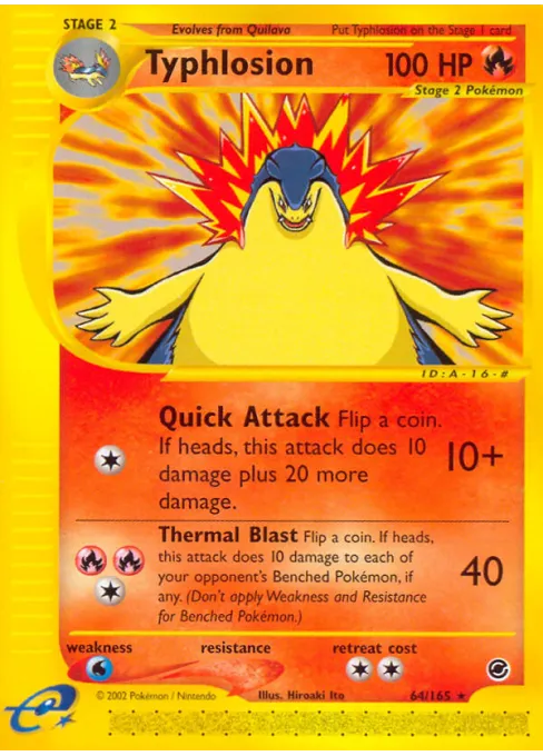 Typhlosion - Reverse Holo
