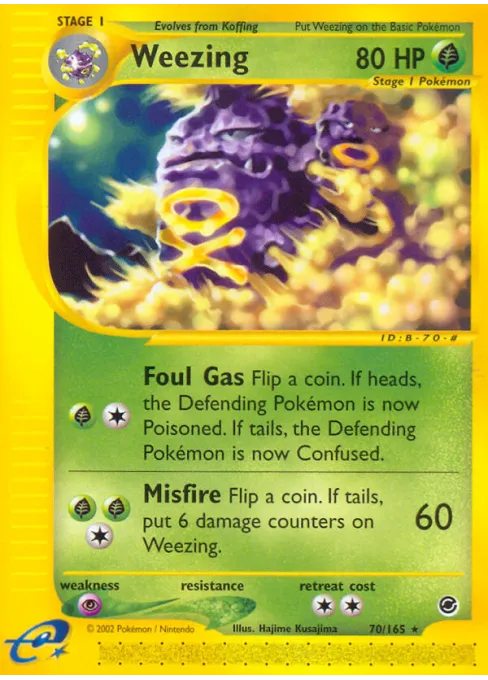 Weezing - Reverse Holo