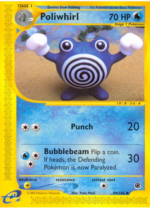 Poliwhirl - Reverse Holo
