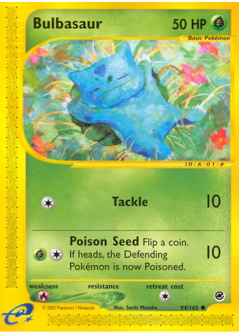 Bulbasaur - Reverse Holo