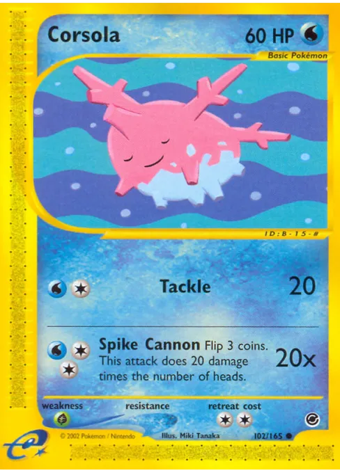 Corsola - Reverse Holo