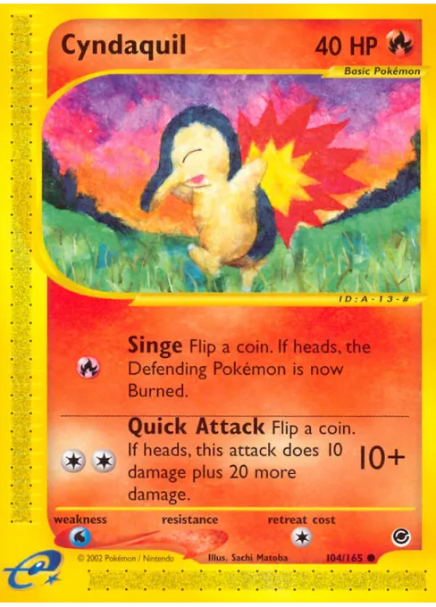 Cyndaquil - Reverse Holo