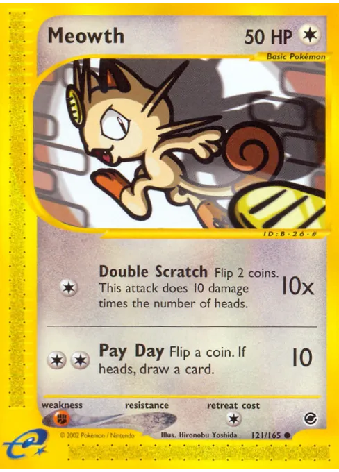 Meowth - Reverse Holo