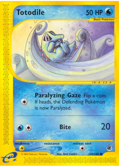 Totodile - Reverse Holo