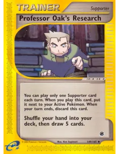 Professor Oak's Research - Reverse Holo