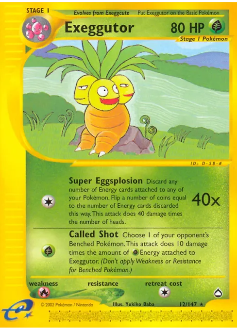 Exeggutor - Reverse Holo