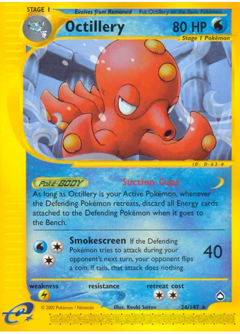 Octillery - Reverse Holo