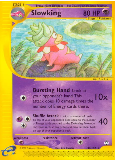 Slowking - Reverse Holo