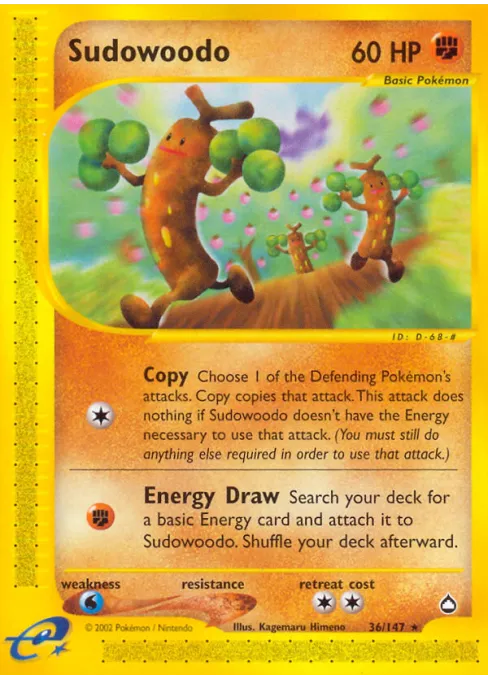 Sudowoodo - Reverse Holo