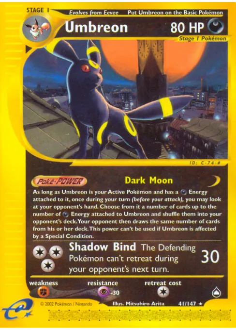 Umbreon - Reverse Holo