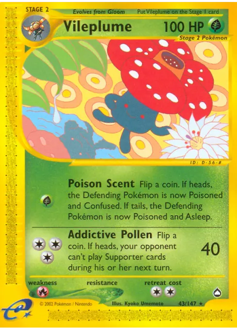 Vileplume - Reverse Holo