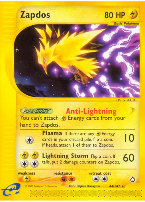 Zapdos - Reverse Holo