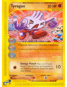 Tyrogue - Reverse Holo