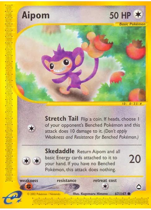 Aipom - Reverse Holo