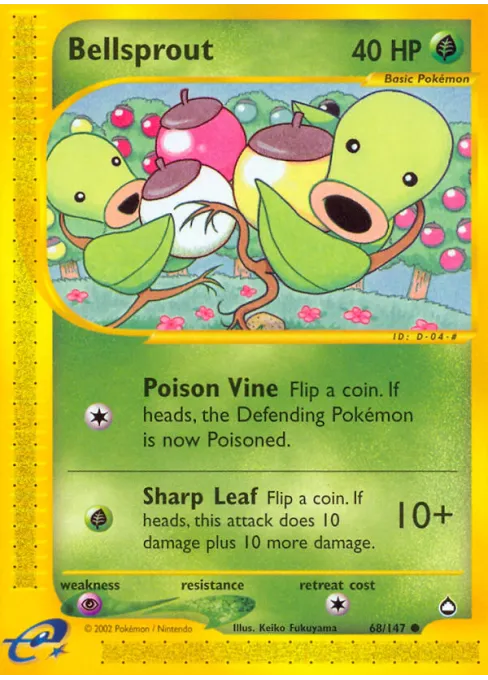 Bellsprout - Reverse Holo