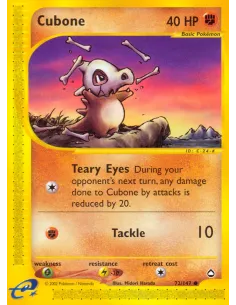 Cubone - Reverse Holo