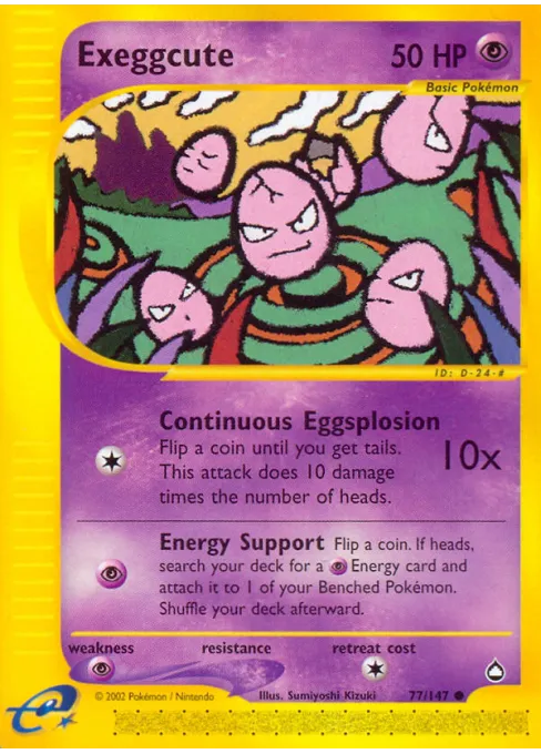 Exeggcute - Reverse Holo