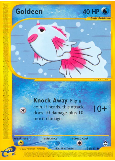 Goldeen - Reverse Holo