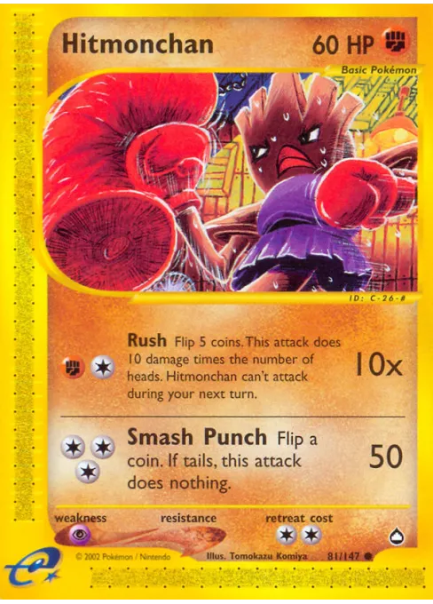 Hitmonchan - Reverse Holo