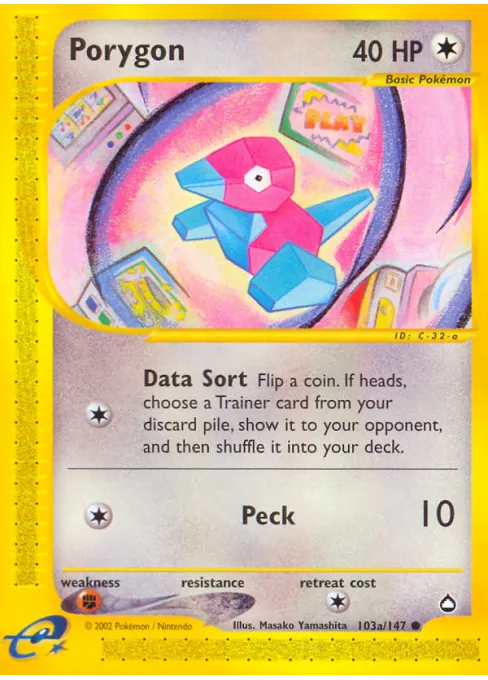 Porygon - Reverse Holo