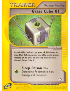 Grass Cube 01 - Reverse Holo