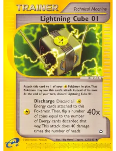 Lightning Cube 01 - Reverse Holo