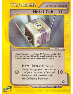 Metal Cube 01 - Reverse Holo