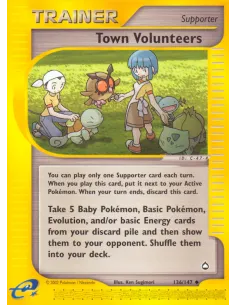 Town Volunteers - Reverse Holo