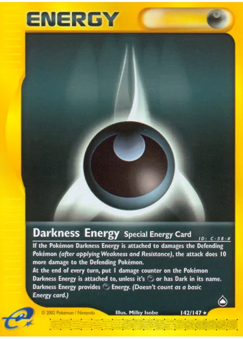 Darkness Energy - Reverse Holo