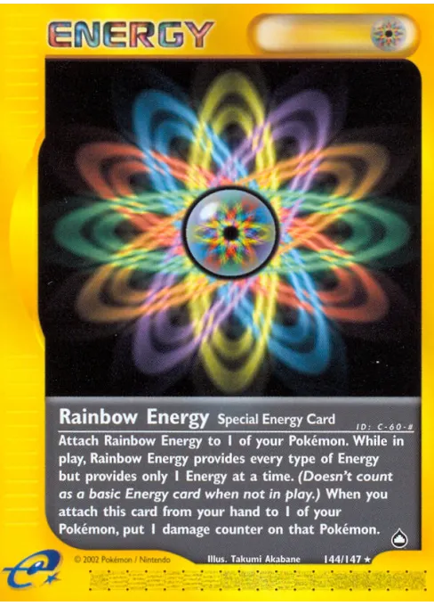 Rainbow Energy - Reverse Holo