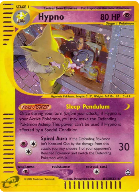 Hypno - Reverse Holo