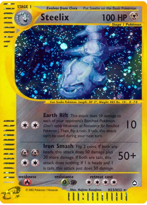 Steelix - Reverse Holo