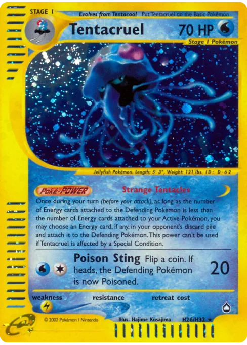 Tentacruel - Reverse Holo
