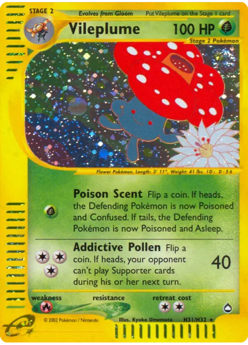 Vileplume - Reverse Holo