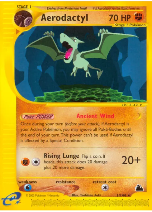Aerodactyl - Reverse Holo