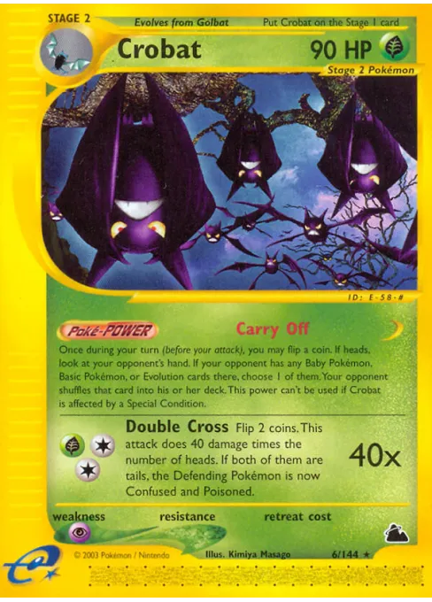 Crobat - Reverse Holo