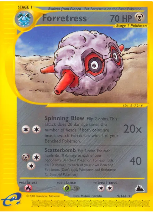 Forretress - Reverse Holo