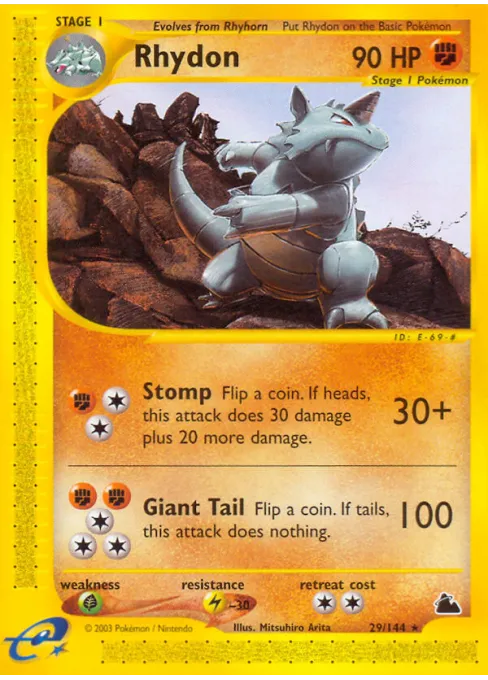 Rhydon - Reverse Holo