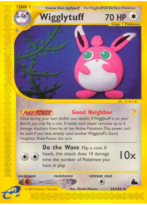 Wigglytuff - Reverse Holo
