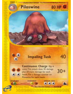 Piloswine - Reverse Holo