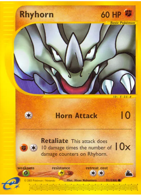 Rhyhorn - Reverse Holo