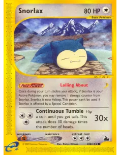 Snorlax - Reverse Holo